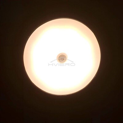 Wireless Motion Sensor Night Light Bedroom 8LED Detector Wal