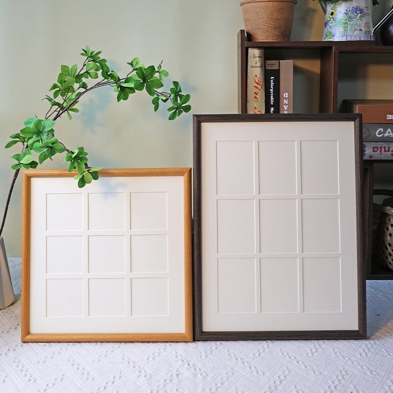 五月画馆实木宫格相框发照片定制艺术生活照油画棒画水彩宫格画框,家居饰品,相框/画框,淘宝优惠券,粉丝福利购,淘宝优惠卷