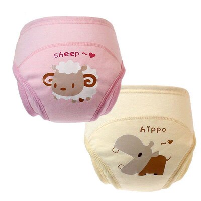 Baby Panties Cloth Cartoon Diapers Leak-Proof Infant Underwe
