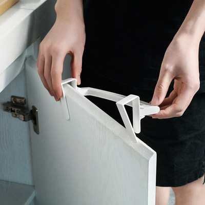 Wall towel rack kitchen cupboard door hanger door rack rack