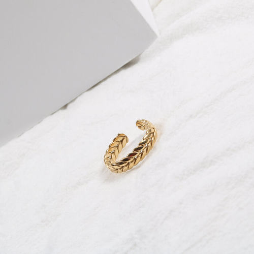 New style ring braided twist open female simple fashion pers
