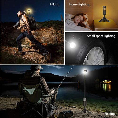 2025 New IP65 13000mah Magnetic Portable Hiking Camping Fish
