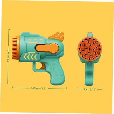 Bubble Gun Kids Toys Electric Automatic Soap Rocket Bubbles