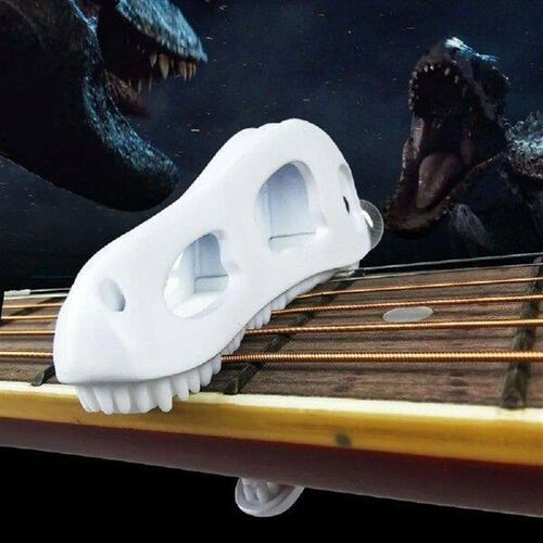 Non-Slip Dragon Skull Guitar Capo with Silicone Teeth
