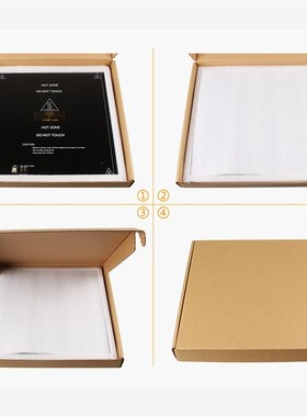 3D打印机配件 mk3铝基板热床加热板 2V铝板圆角沉孔平台220 310