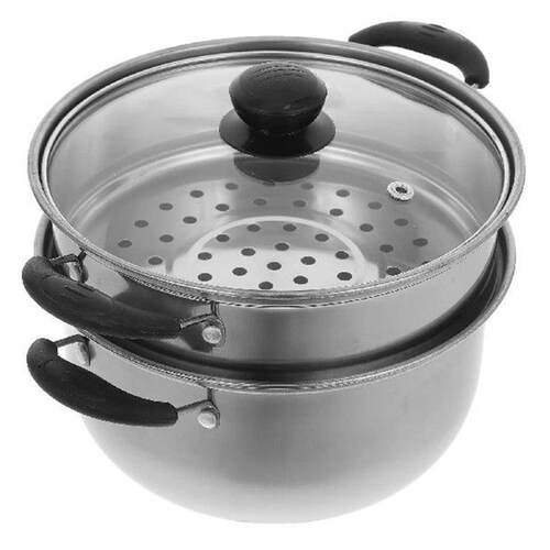 Stainless Steel Steamer Pot Large Deep Size for Gas