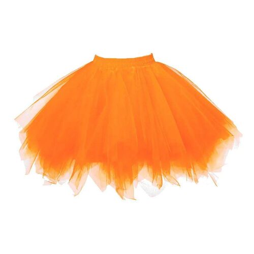 Women Vintage Tulle Skirt Short Tutu Mini Skirts Adult Dance