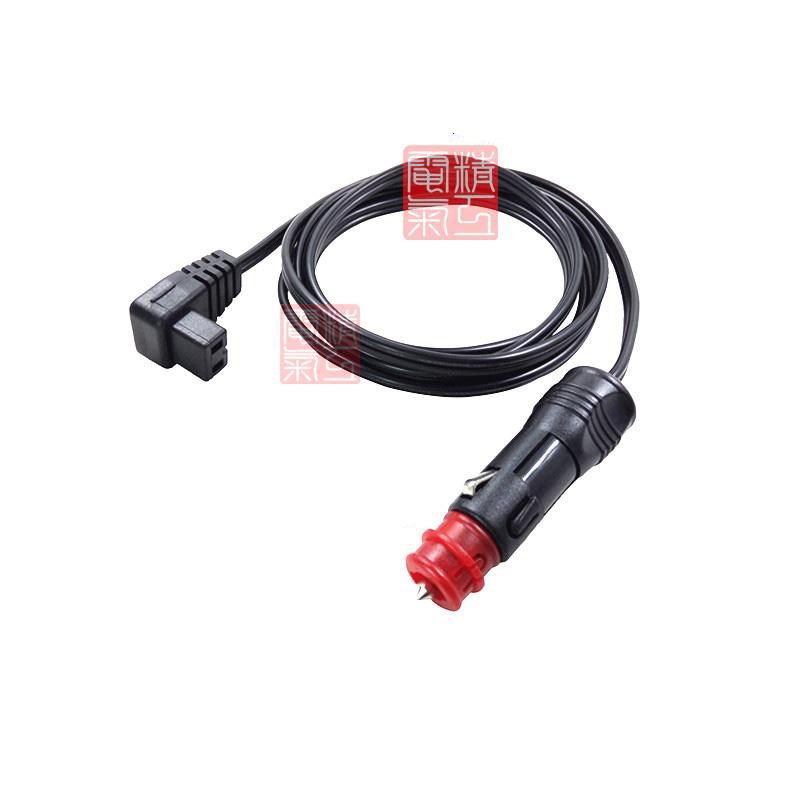 车载压缩机冰箱电源线英德尔美固车载冰箱电源线C18接口X15A保险