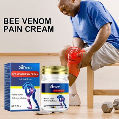 Ximonth Bee Venom Care Cream, Muscle Relief Cream for Foreig