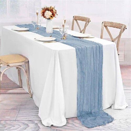 20Pack Table Runner 10Ft Cheesecloth Table Runner Boho
