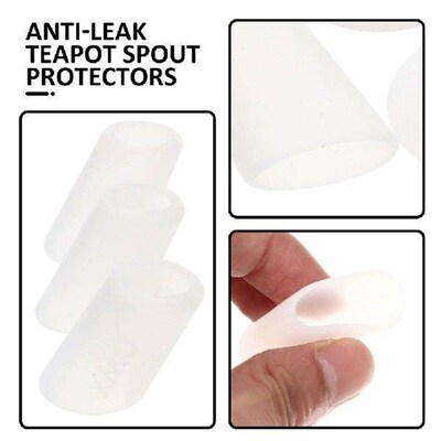 Teapot Spout Supplies Covers Silicone for Accessories