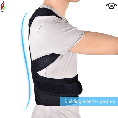 Back Posture Corrector Shoulder Lumbar Brace Spine Support