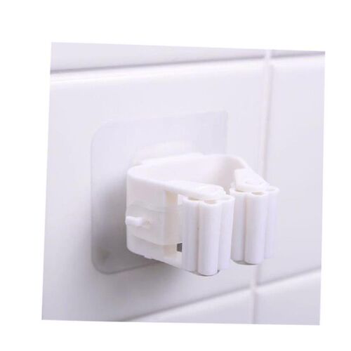 Wall Mounted Mop Organizer Holder Brush Broom Hanger Home
