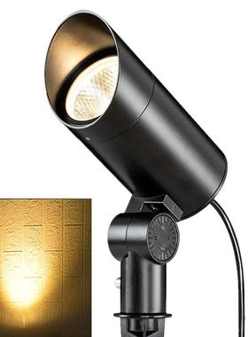 带光感18w20w25w30w插地灯庭院灯照国旗光带感射灯酒店工程亮化灯