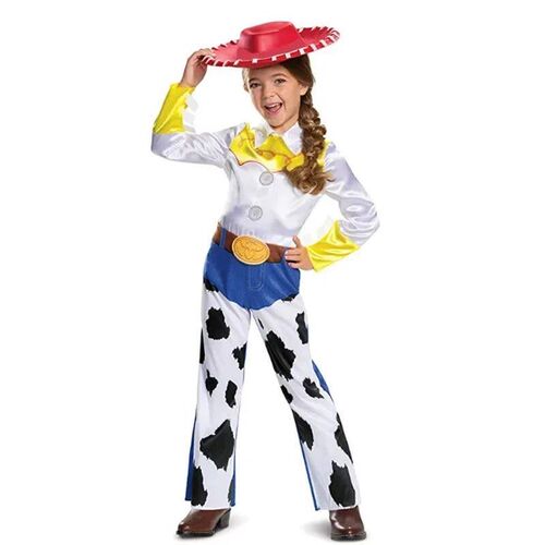Kids Girls Movie Story Jessie Cosplay Costumes Child Cowgirl