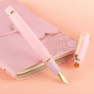 Jinhao 82 Speical Edition Sakura Cap Top  Fountain Pen