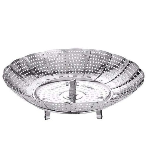 Stainless Steel Steamer Steamer Tray Retractable Foldable St