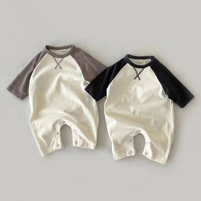 New Spring Autumn Baby Bodysuit Soft Cotton Toddler Jumpsuit