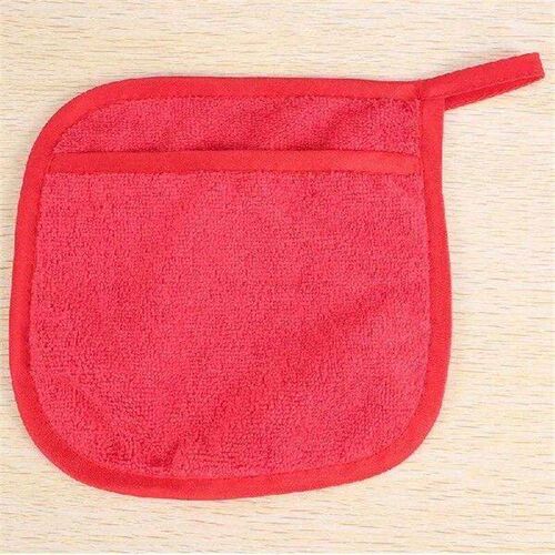 Pot Mat Cotton Cloth Pot Holder, Loop Glove, Terry Pot