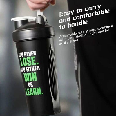 High Quality Protein Shaker Water Bottles Whey Protein Shake