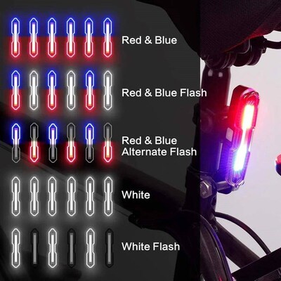 Bicycle Light LED Bike Lighting Lights USB Rechargeable Cycl