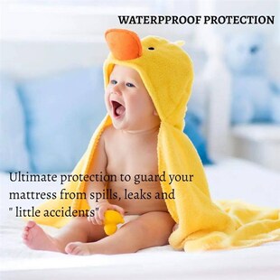 Waterproof Bed Sheet For Maress Pad & Topper With Band Bed P