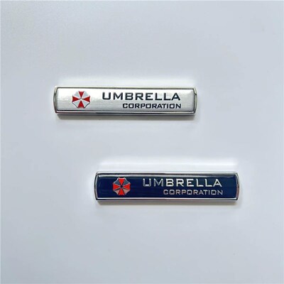 1Pcs Car styling 3D Aluminum alloy Umbrella corporation car