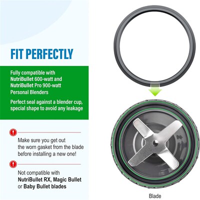 Rubber Seal Ring Nutribullet Replacement Gasket Blender