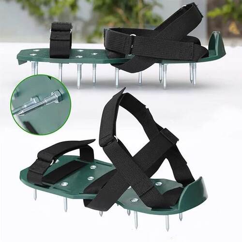 4.2cm Lawn Aerator Shoes with Spikes - Inflatable Grass Aera