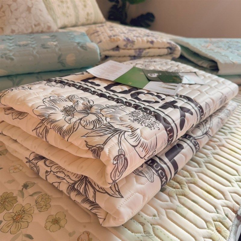 202新款夏季可机洗凉席冰丝席夏天空调床垫乳胶席子冬夏两用软,床上用品,乳胶席,淘宝优惠券,粉丝福利购,淘宝优惠卷