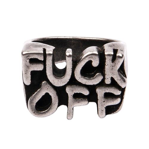 Haiteng jewelry retro old mens domineering personality Engl - 封面
