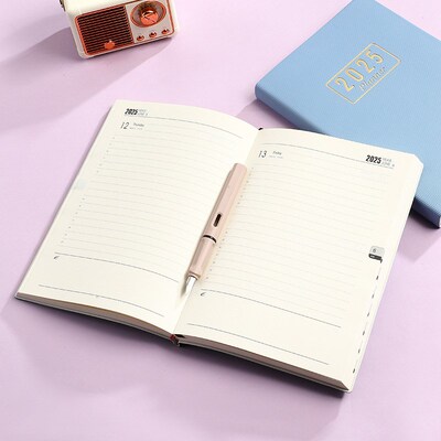 2025 Schedule Book Planner English Creative Diary Notebook