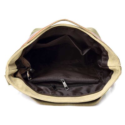Womens Casual Bag Simple Artistic Canvas Portable Shoulder