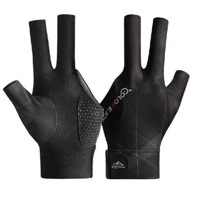 Billiards Glove Left Hand Three Finger Snooker Billiard