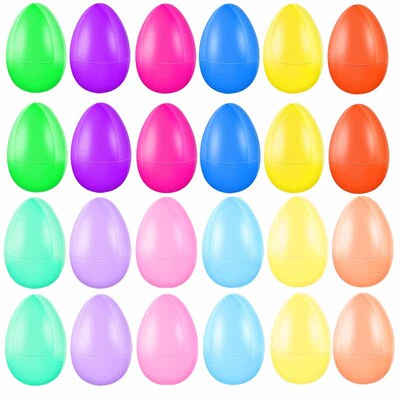 500pcs Easter eggs Fillable Easter decorations Hunting eggs