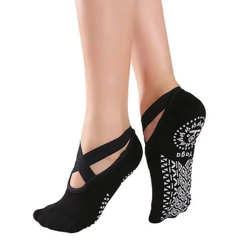 Women High Quality Pilates Socks Anti-Slip Breathable Bandag