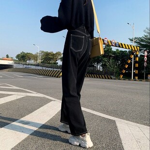 Jeans Women All-match Korean Style Mopping Trousers Denim Vi