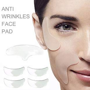 Reusable Anti Wrinkle Neck Pad Silicon Transparent Anti Micr