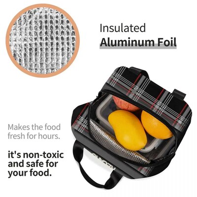 Custom  Insulated Lunch Tote Bag for Women Resuable Thermal