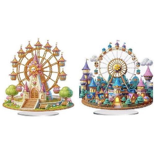 Acrylic Special Shaped Beautiful Ferris Wheel Desktop