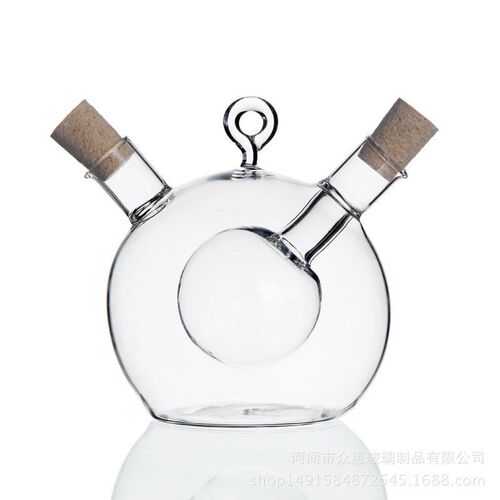 Kitchen Dual-purpose Oil Pot Sealed Glass Oil Control Pot So