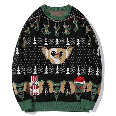 2023 Ugly Christmas Sweater For gift Santa Elf Funny Pullove