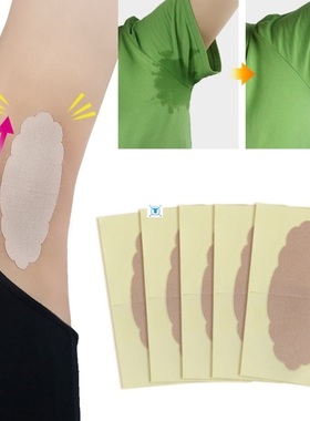 2Pcs Disposable Underarm Sweat Pads Armpit Stickers