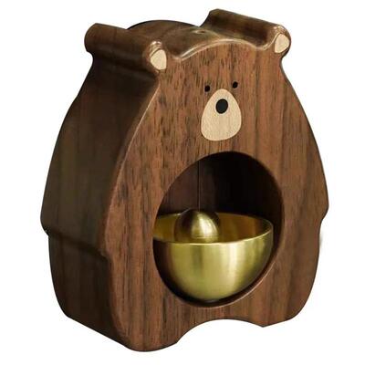 Wooden Creative Door Bell Decor Housewarming Gift Japanese K