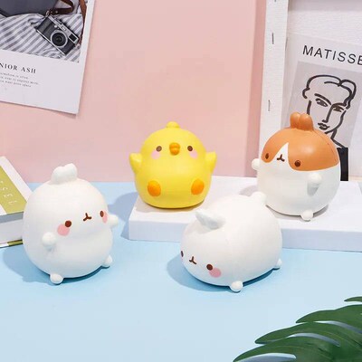 NEW adult kids Cute Chick Rabbit Strawberry  Jumbo Squishy K