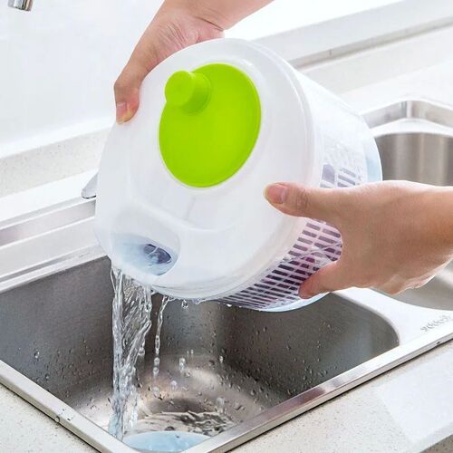 Salad Spinner Lettuce Greens Washer Dryer Drainer Crisper St