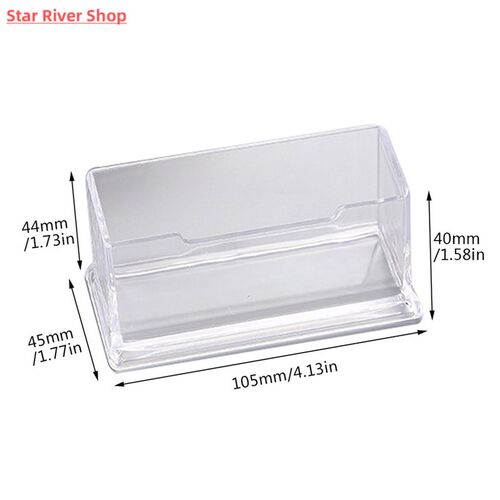 Business Card Holder Display Stand Desk Desktop Countertop B