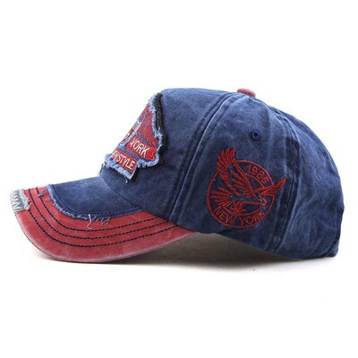 New Washed Cotton Peaked Cap For Men Women Fashion Letters S