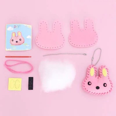 10Pcs/lot Handcraft Toys for Children Non-woven Fabric DIY H