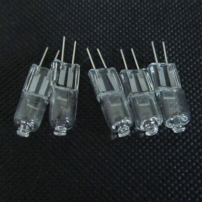 10个 g4 20w watt 12v halogen bi-pin light la水晶灯吊灯小灯泡